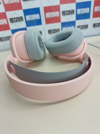 Cascos gaming RGB micrófono extraíble Rosa Mars