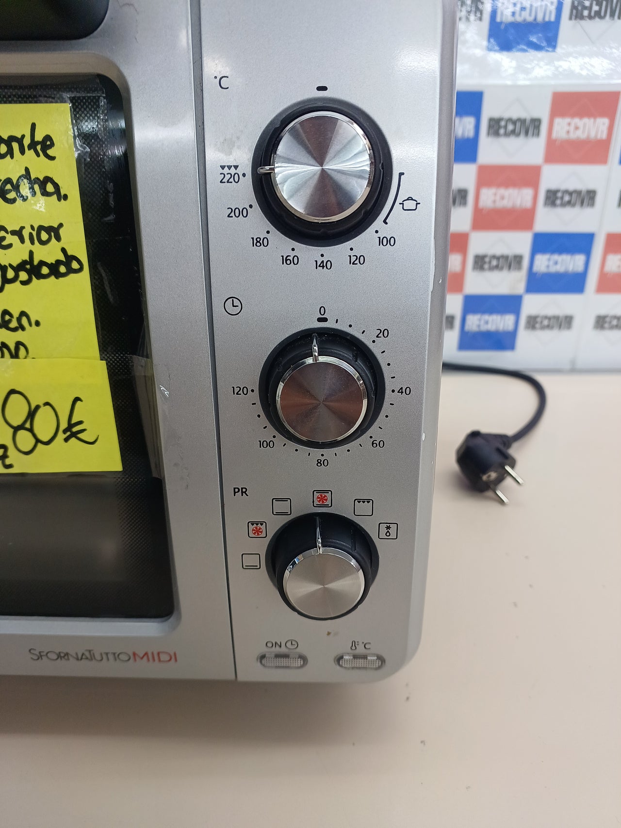 Horno eléctrico 24 L 2000 W De'Longhi  Sfornatutto Midi