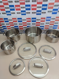 Batería cocina 5 piezas acero inox – Zwilling