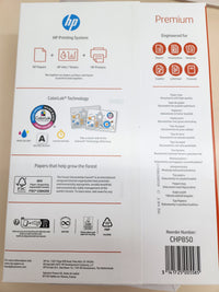 Papel A4 80g 2500 hojas alta blancura HP
