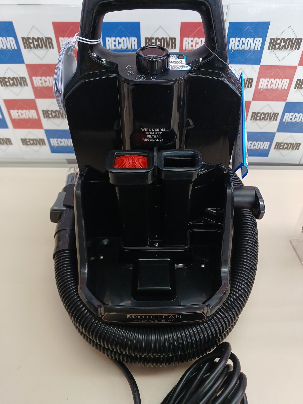 Aspiradora de Tapicería BISSELL SpotClean HydroSteamLava 1000W, 16800Pa