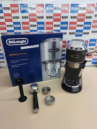 Thumbnail for Cafetera espresso bomba acero 1,3 L negra - De'Longhi