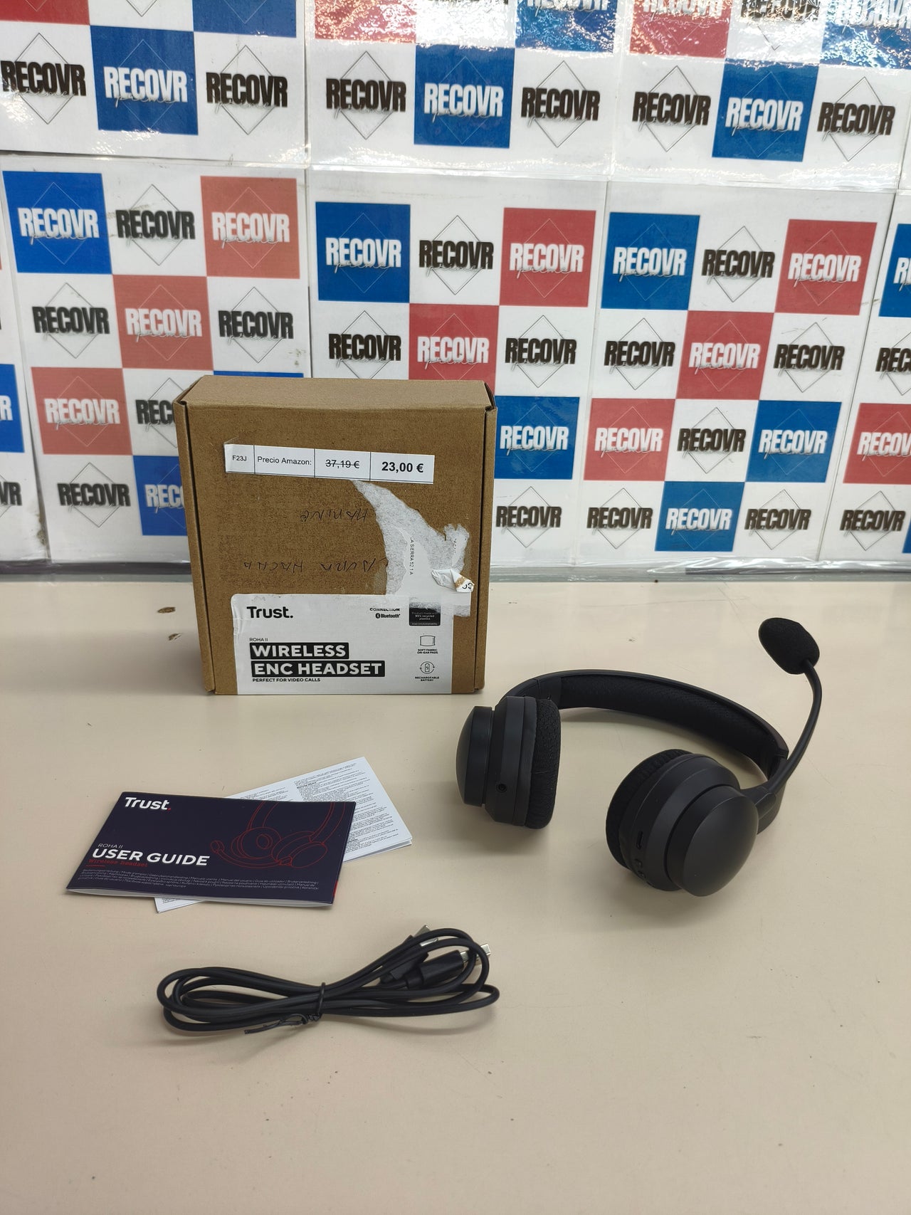 Auriculares Bluetooth Trust Roha II con micrófono ENC