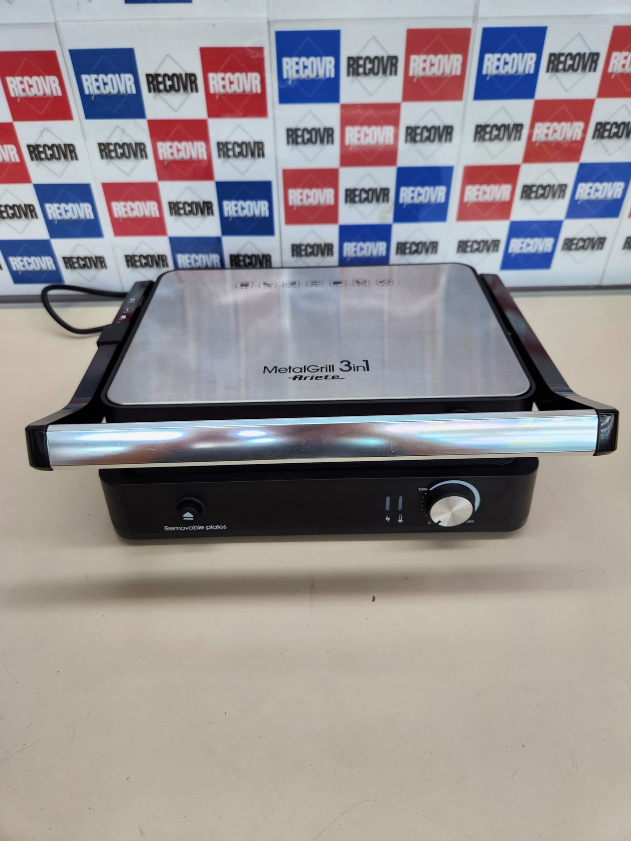 Plancha eléctrica Ariete 2000W Antiadherente