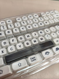 Teclas PBT Womiercon diseño MOA