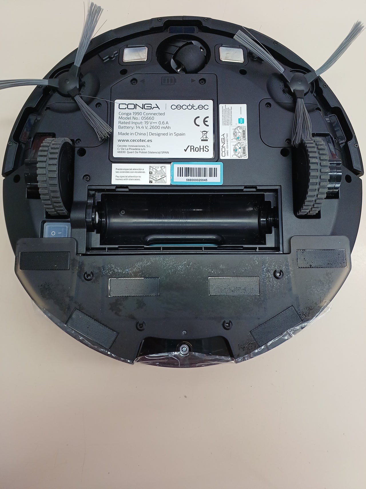 Robot Aspirador Cecotec Conga 1990 4in1 1400Pa
