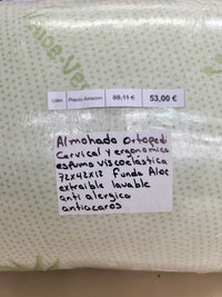 Thumbnail for Almohada Ortopédica Viscoelástica 72x42x12 cm