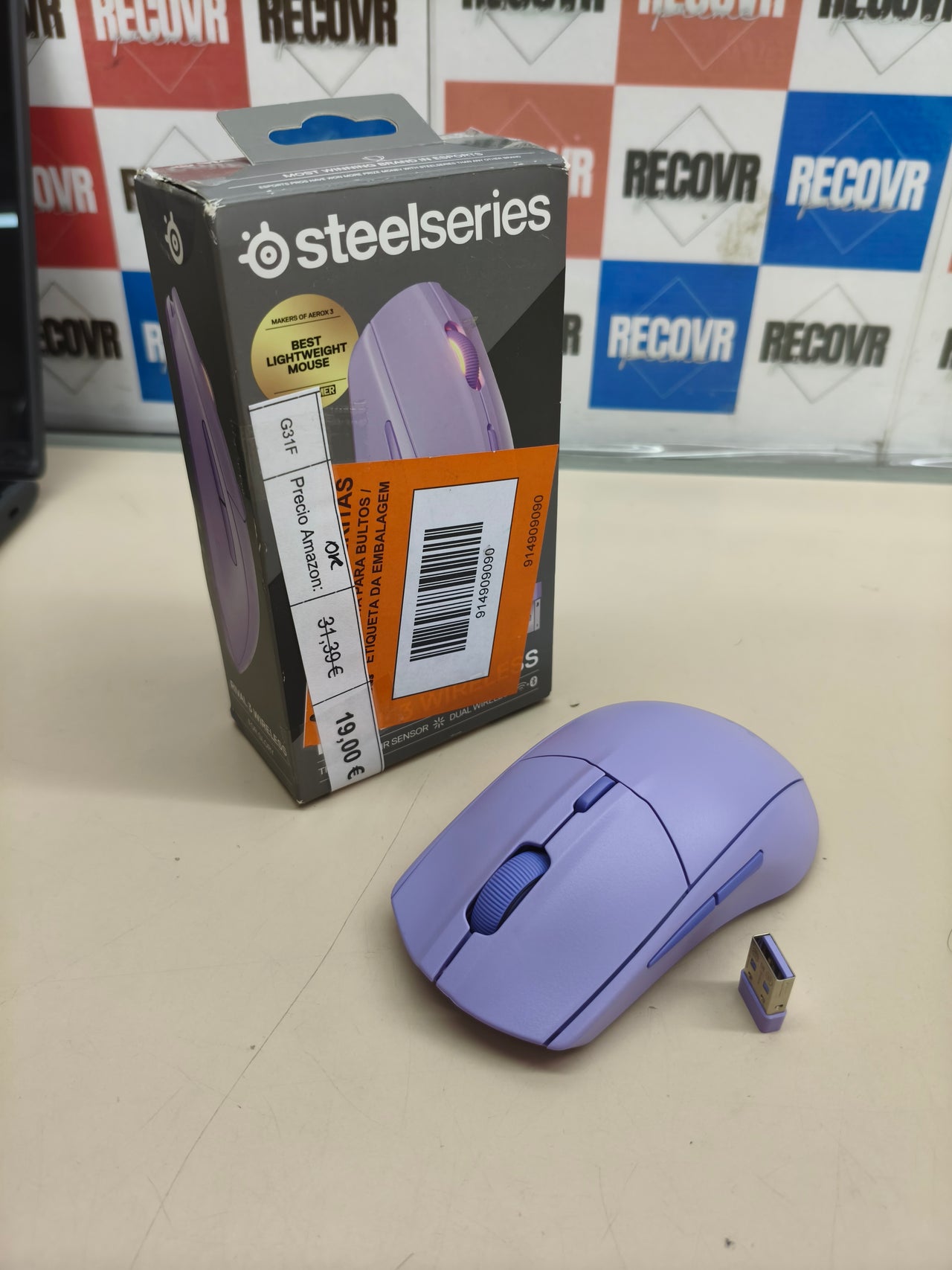 Ratón gaming inalámbrico SteelSeries Rival 3 Wireless Gen 2