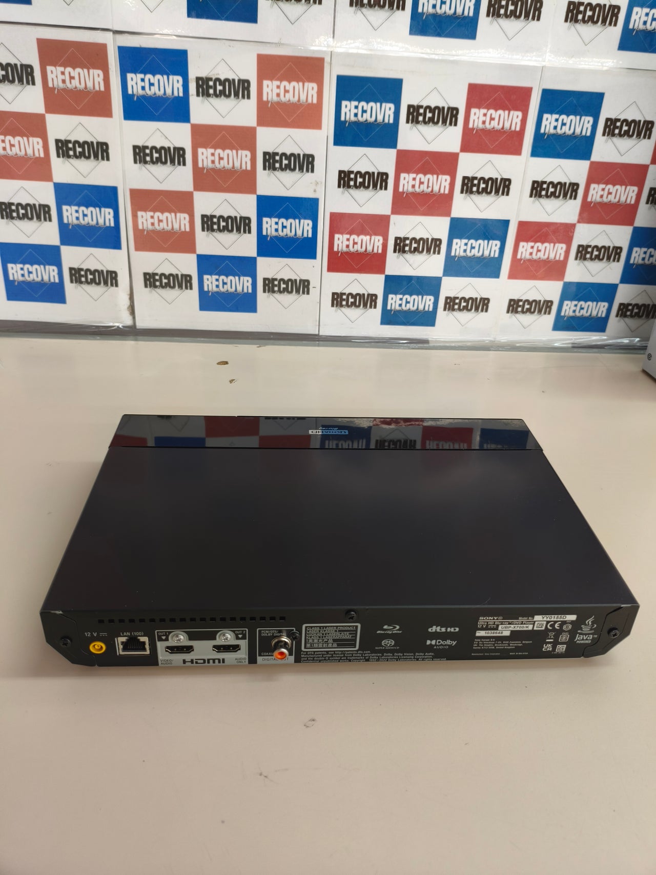 Sony UBP-X700/K, reproductor Blu-ray 4K, HDR10/Dolby Vision