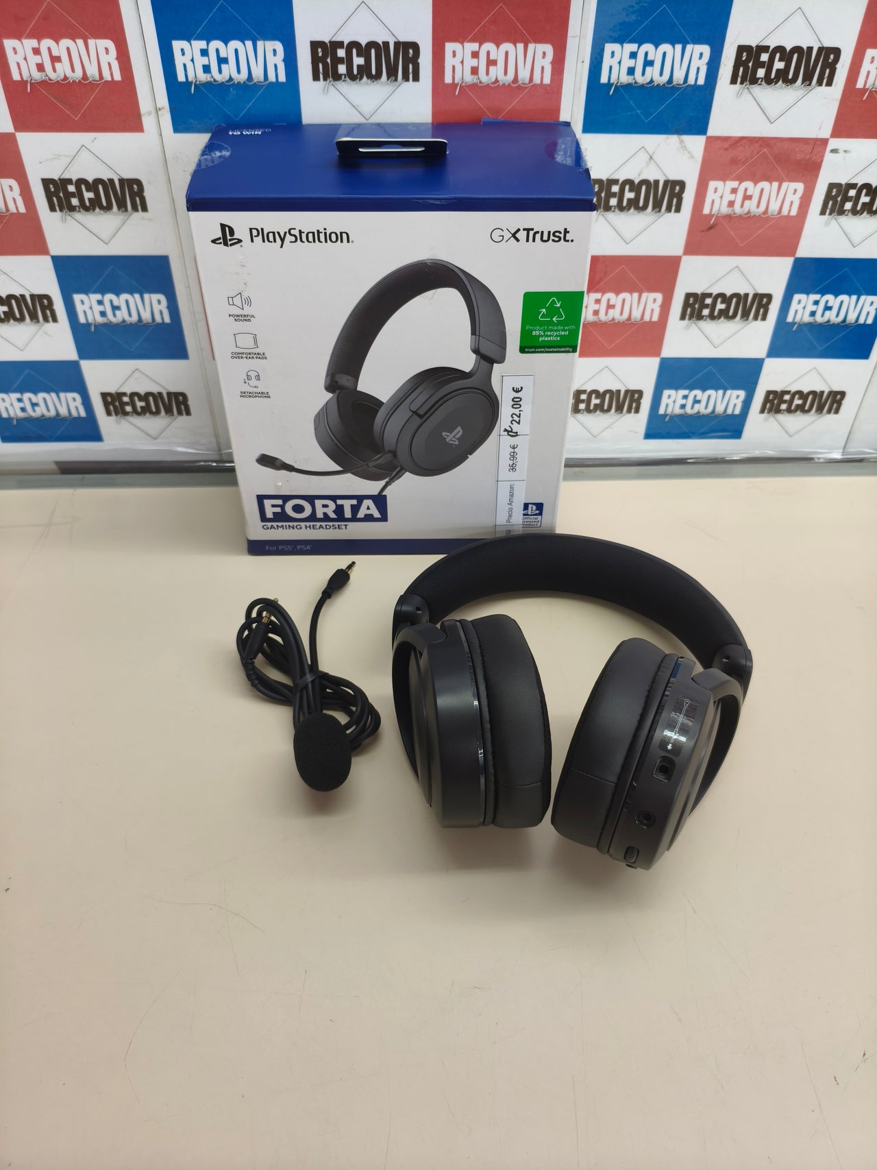Auriculares gaming con licencia oficial para PS5 y PS4
