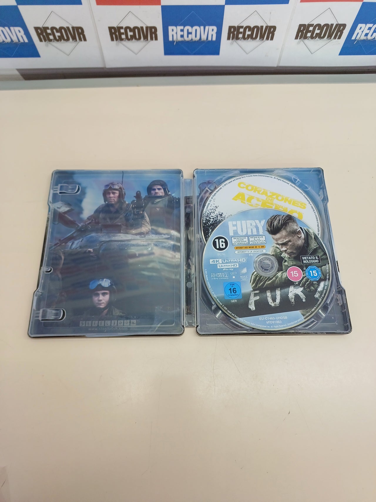 Corazones de Acero Ed. Especial 4K UHD + Blu-ray
