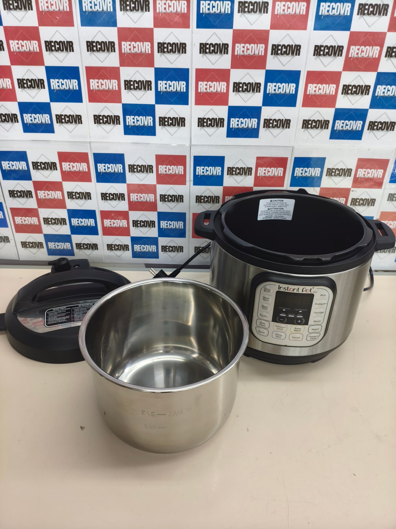 Olla multifunción Instant Pot Duo 7 en 1 de 5,7L acero inoxidable