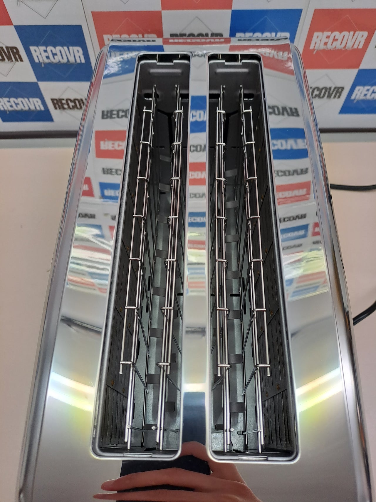 Tostadora 4 rebanadas ranuras largas – Russell Hobbs