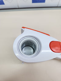 Rallador Eléctrico Resistente al Agua, 120W, 1000mAh acero inoxidable Ariete 447 desmontable, blanco, naranja