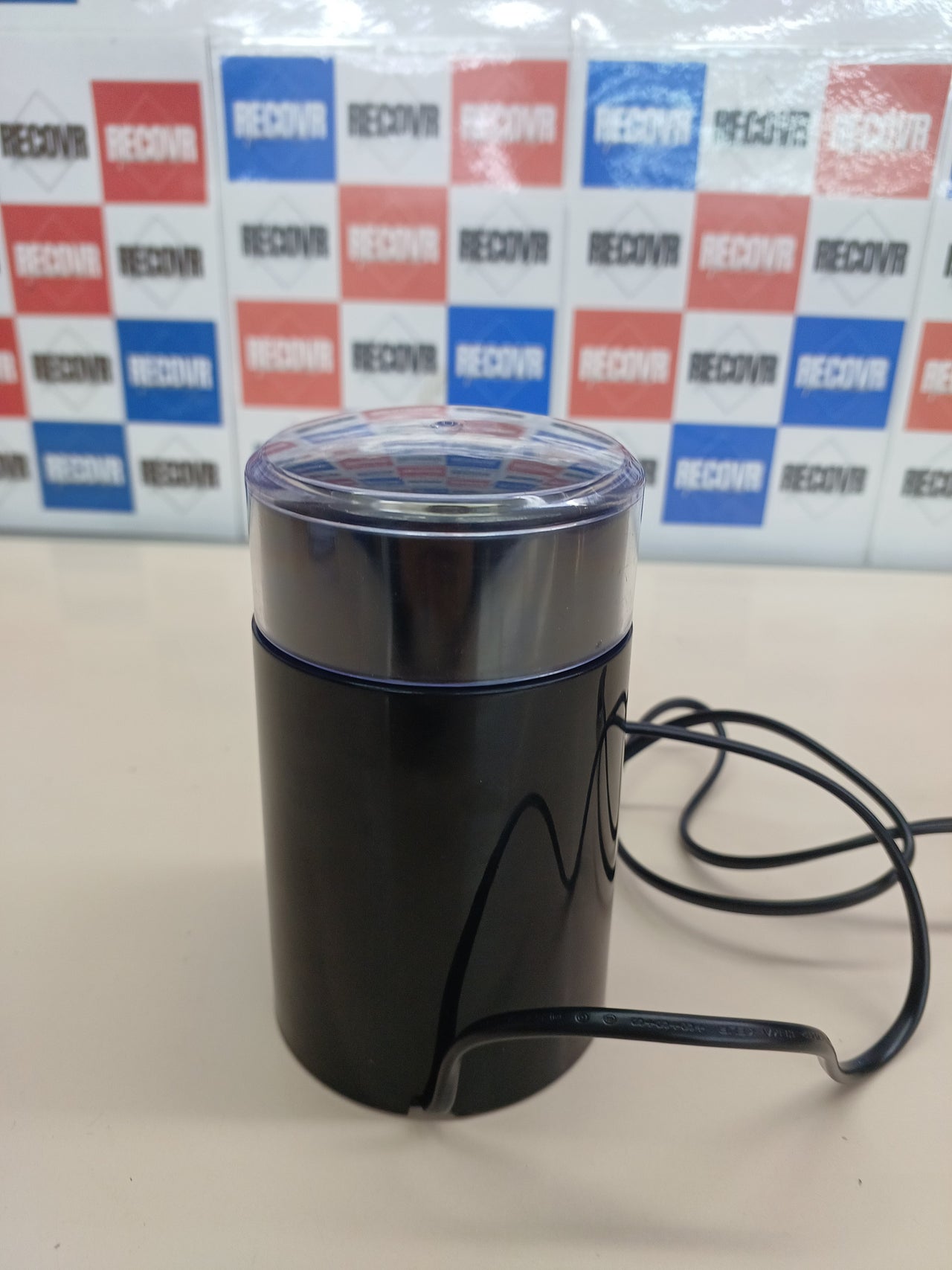 Amazon Basics Molinillo de café eléctrico, negro