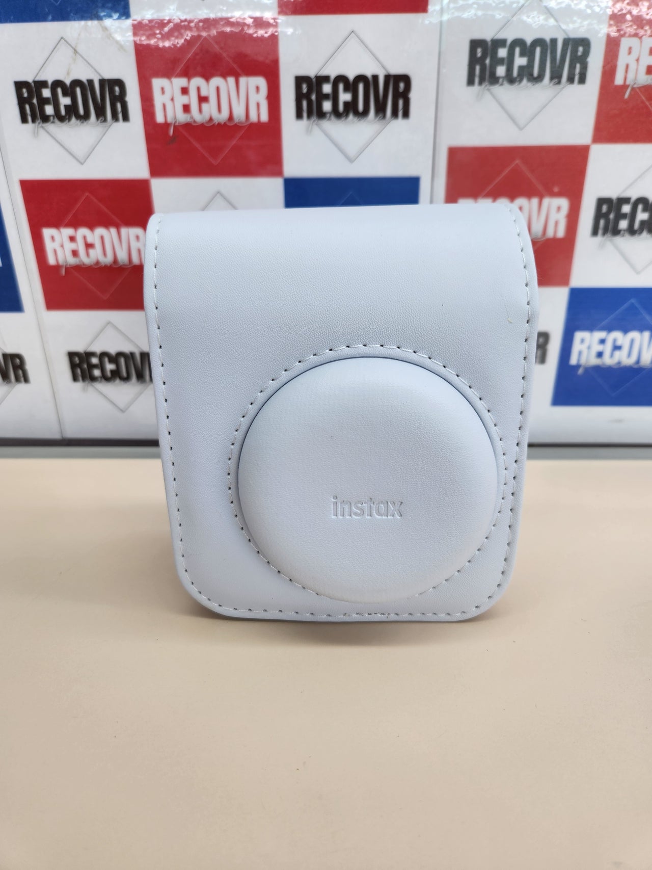 Funda INSTAX Mini 12 Blanco Poliuretano