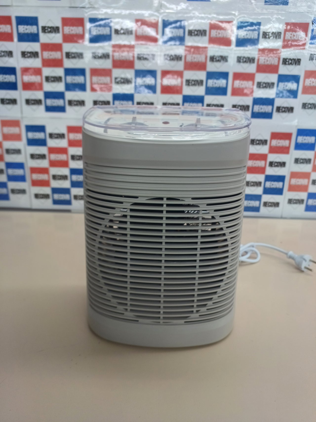 Calefactor bajo consumo hasta 2400W, 2 velocidades y aire frio