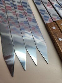 Thumbnail for 8 Piezas Brochetas Barbacoa Acero Inoxidable, 60cm