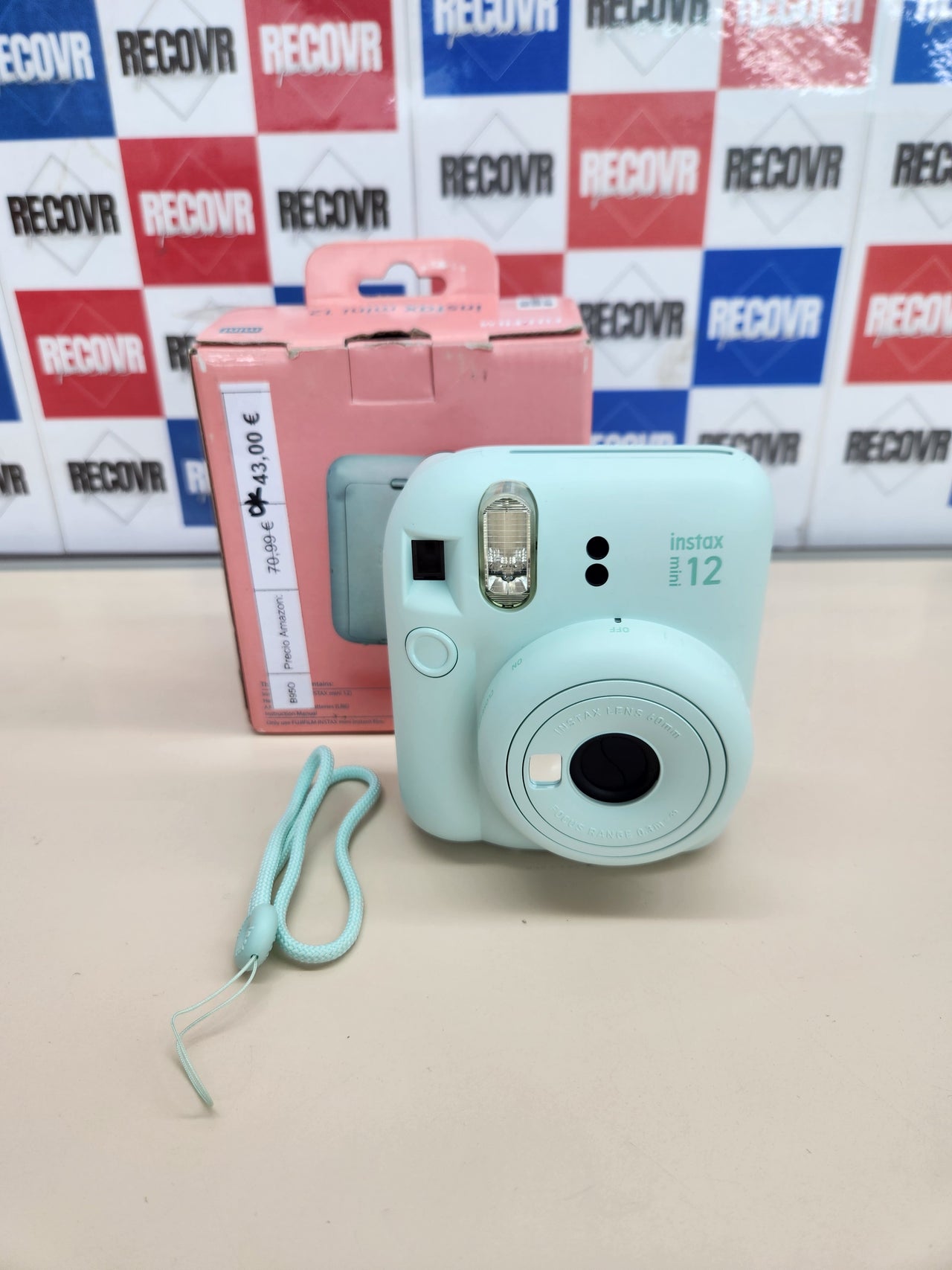 Cámara instantánea Instax Mini 12 Verde