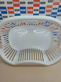 Cesta colada ergonómica 8kg blanca Tatay