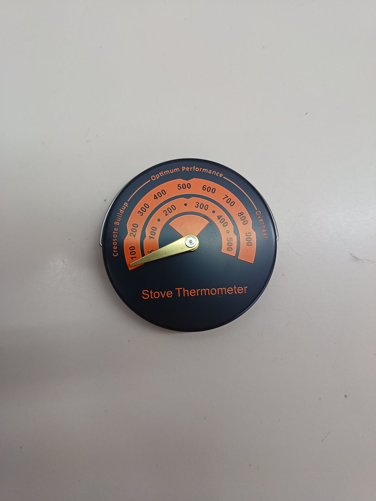 Ventilador chimenea 6 aspas con termómetro - Genérico
