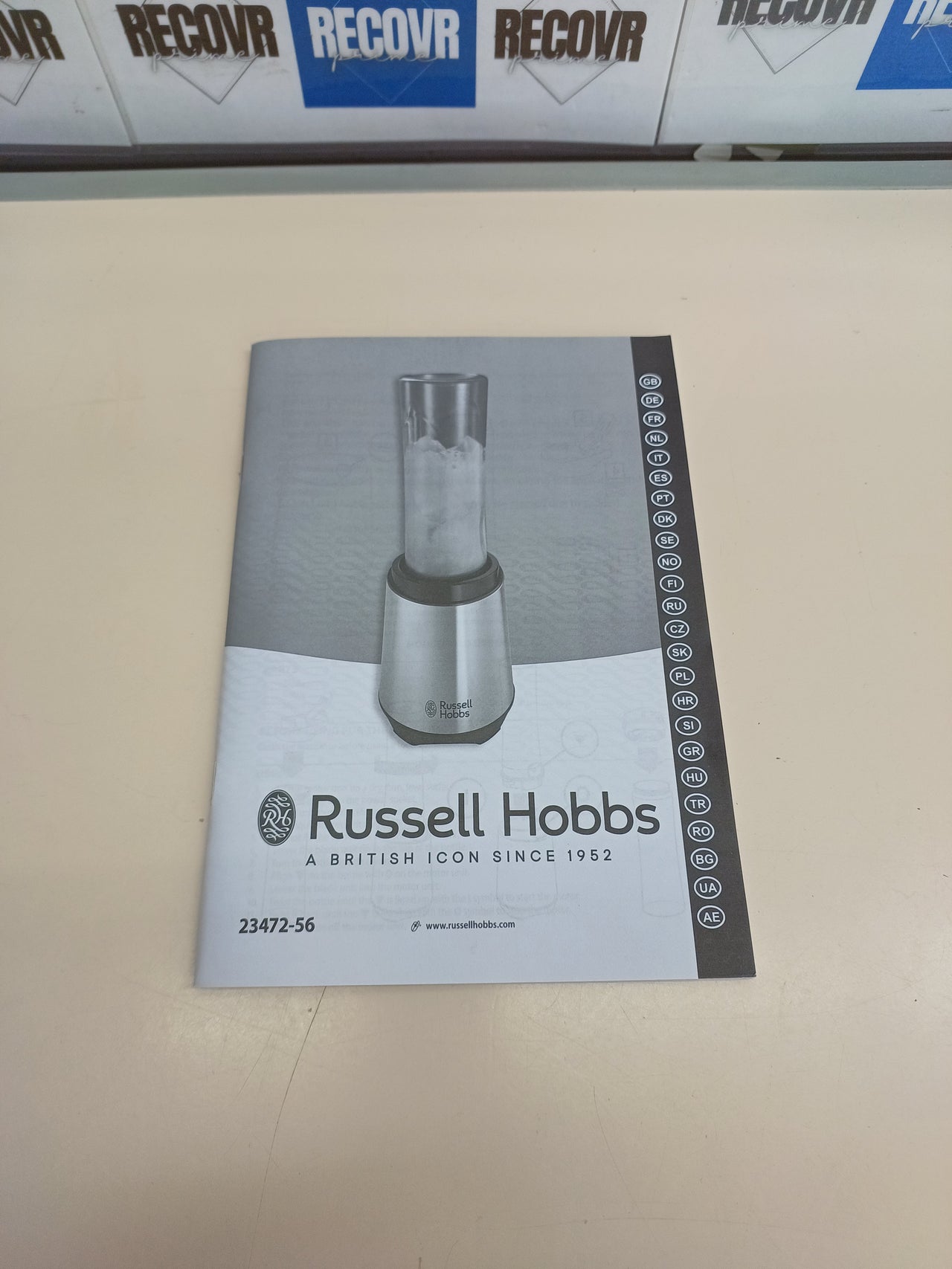 Batidora Vaso Individual Mix & Go Russell Hobbs
