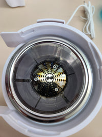 Thumbnail for Licuadora Orbital Cecotec Juice&Fresh 400 Titan White con motor de 400 W, 20 000 rpm, 2 velocidades, disco de titanio, sistema antigoteo y jarra de 350 ml