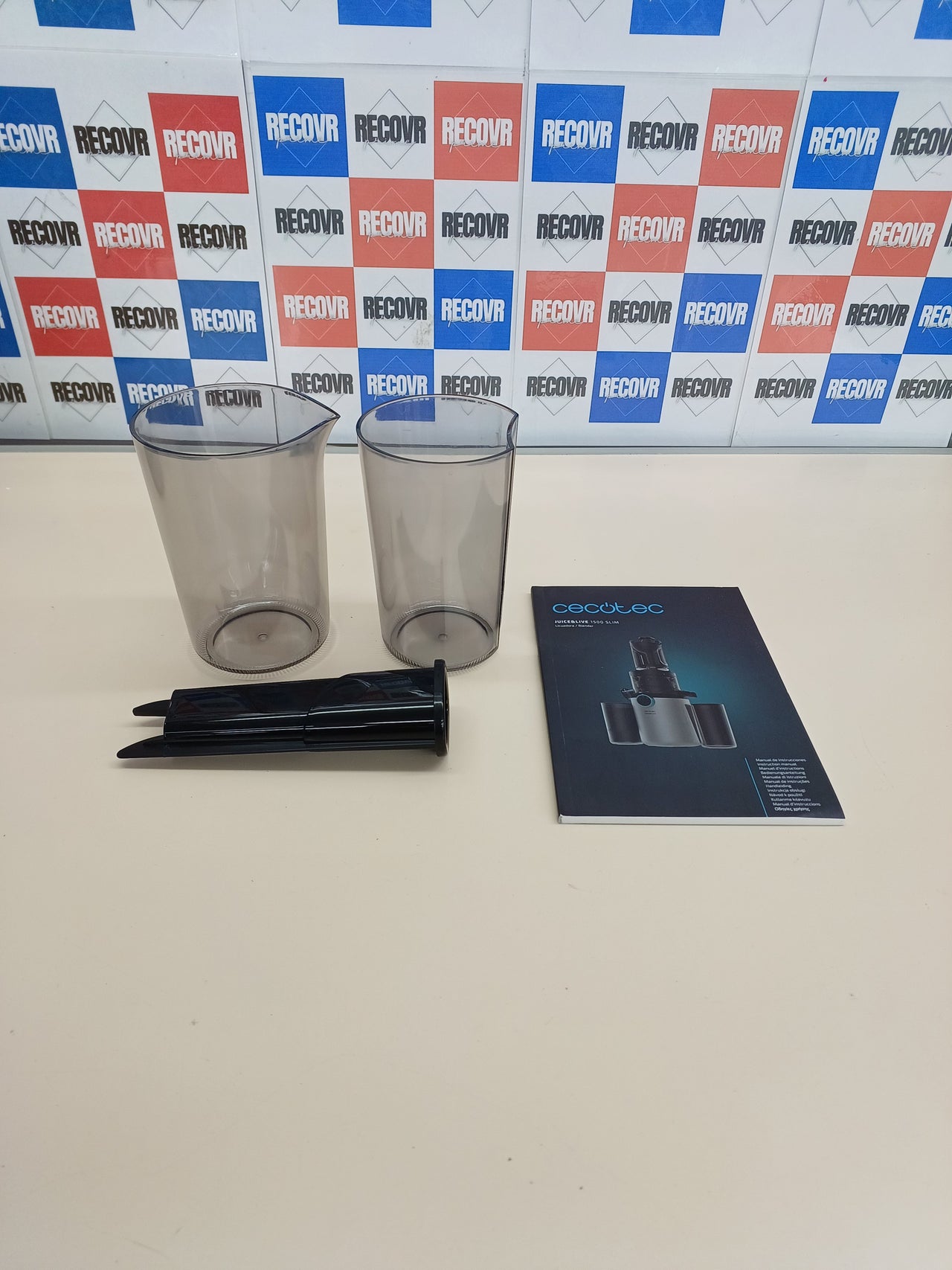 Licuadora Prensa Fría Cecotec Juice&Live 1500 Slim 200W