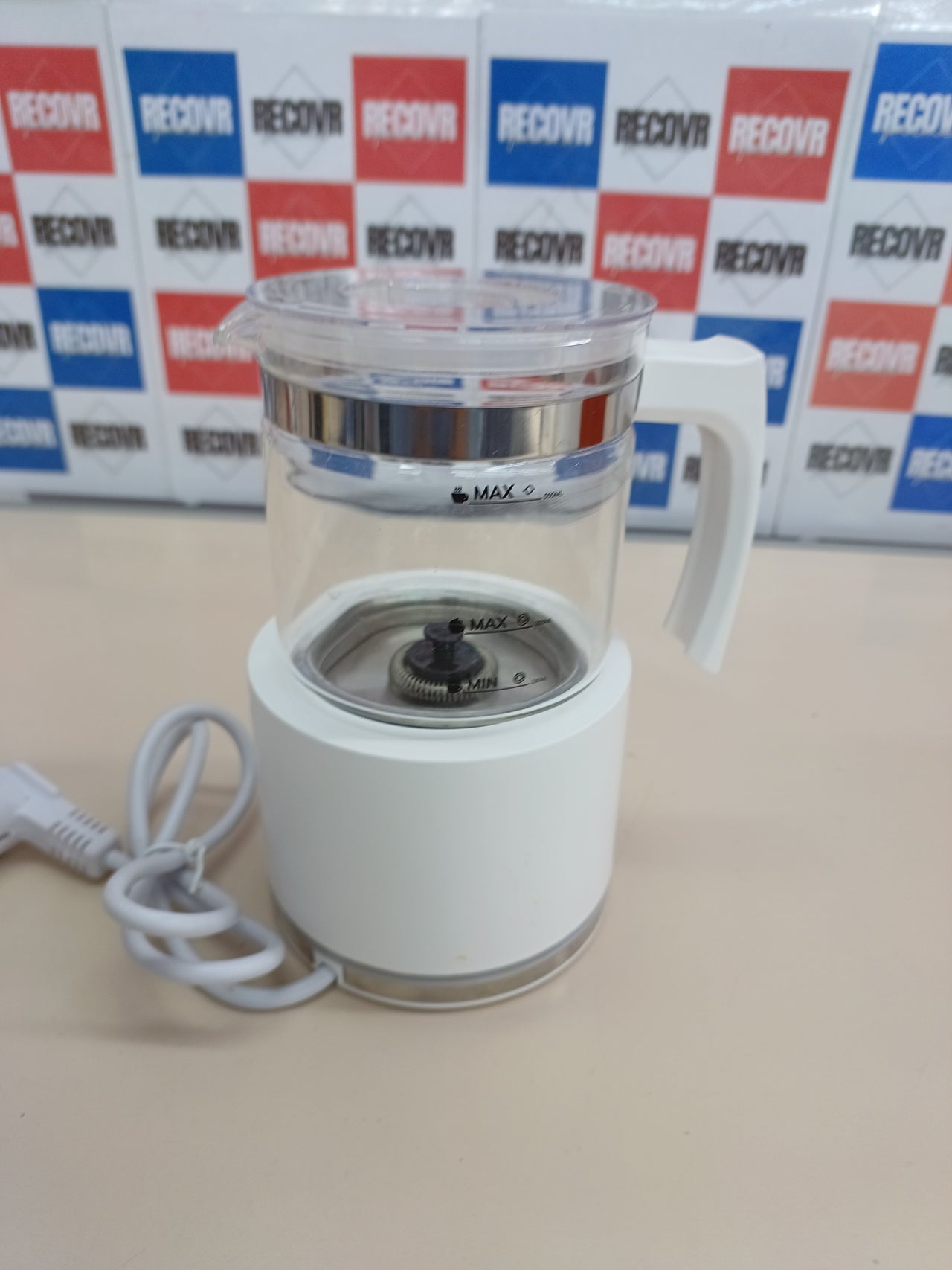 Espumador 4 en 1 250 ml blanco Morpilot