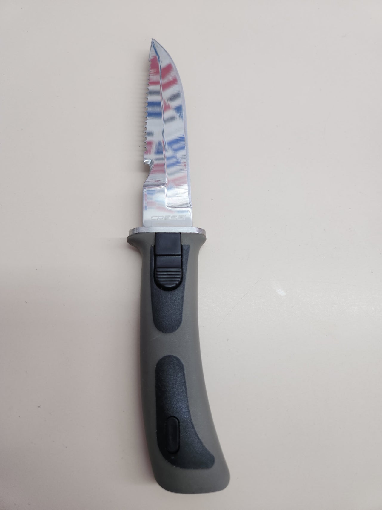 Cuchillo 23,5 cm buceo Cressi Vigo acero