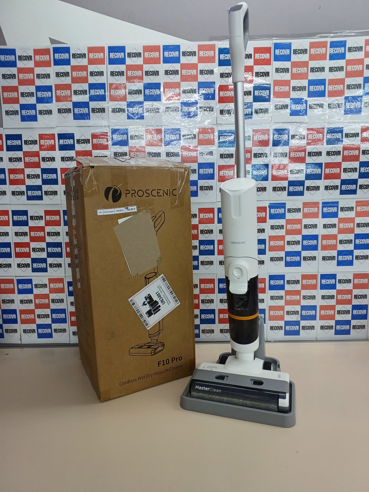 Aspiradora Fregona Proscenic F10 Pro sin Cable 3 en 1