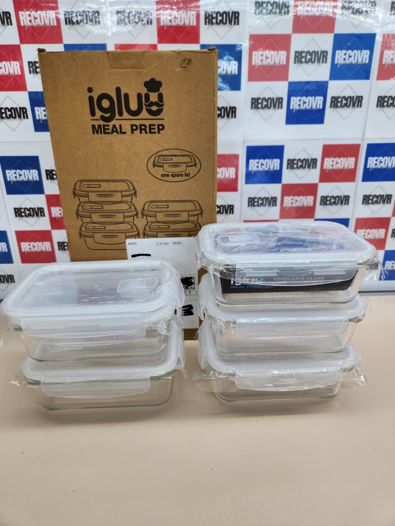 Recipientes de Vidrio Igluu Meal Prep