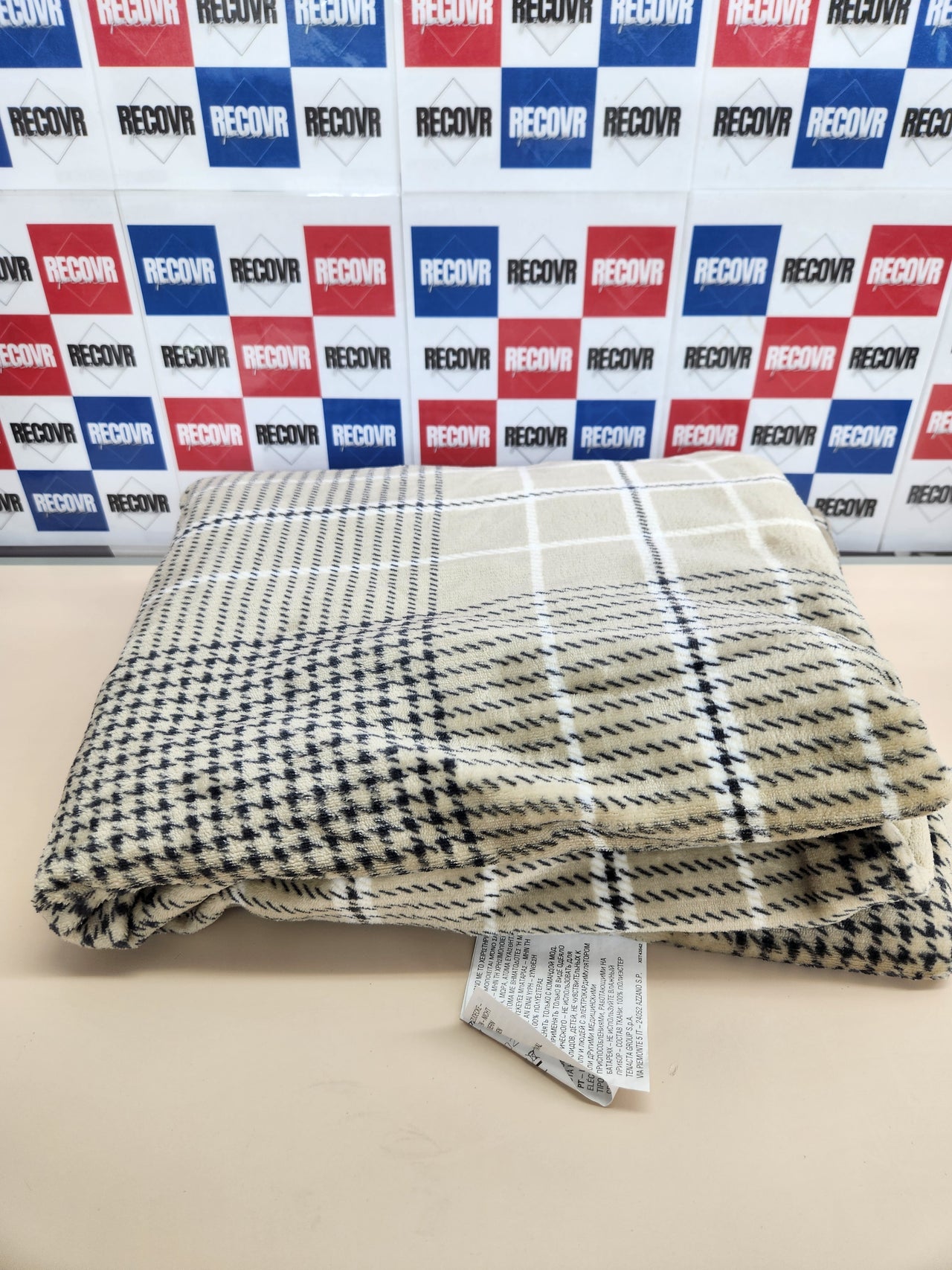Manta Eléctrica,Tejido Suave 180 x 140 Cm,Ahorro Energético,Tecnología Adapto, Óptimo, Calentamiento Rápido, 6 Temperaturas, Lavable,Marrón, 1.75 kilograms Imetec Adapto Elegance, Plaid Calefactable