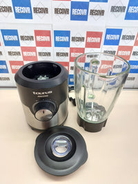 Batidora de vaso 1200 W jarra cristal 1,75 L pica hielo – Taurus