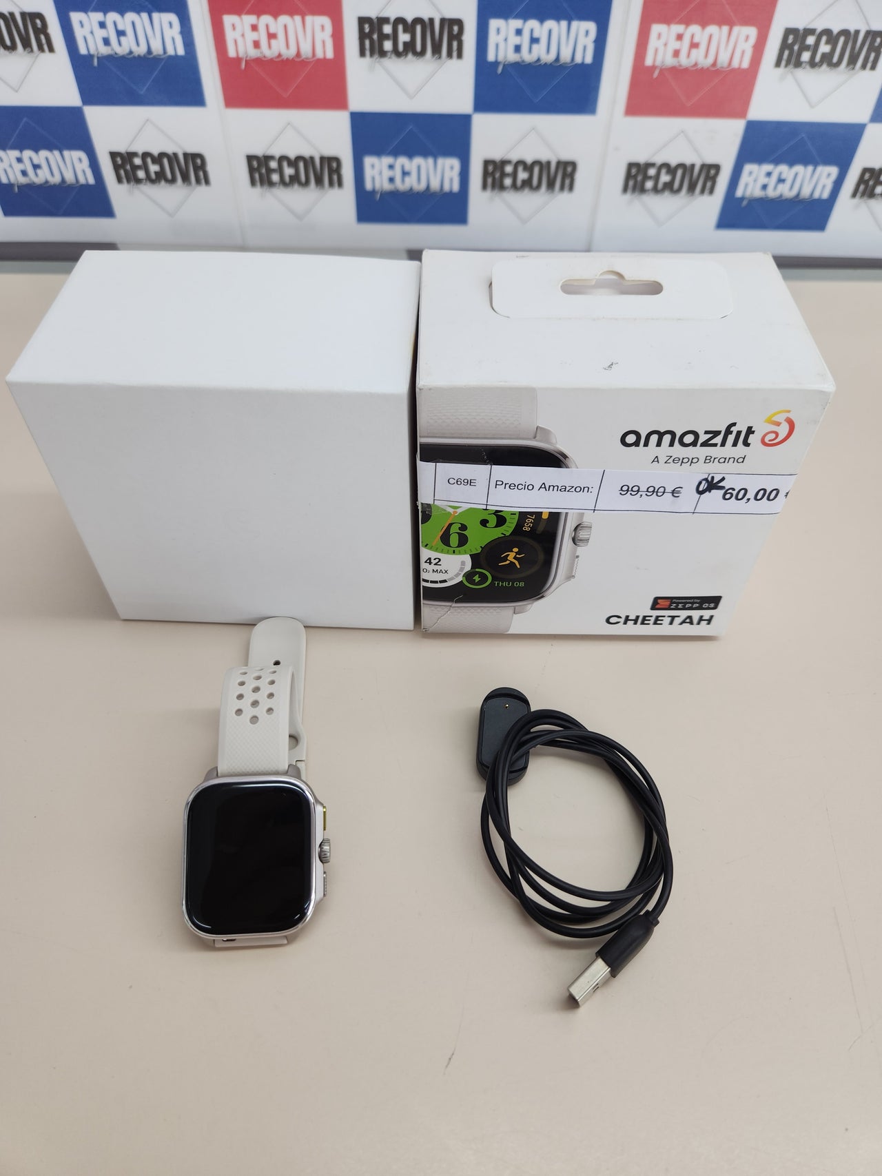Reloj Inteligente 44mm Ligero con GPS Amazfit