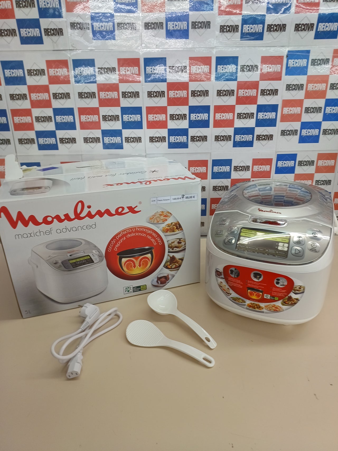 Robot de cocina 45 programas 24 h programable – Moulinex