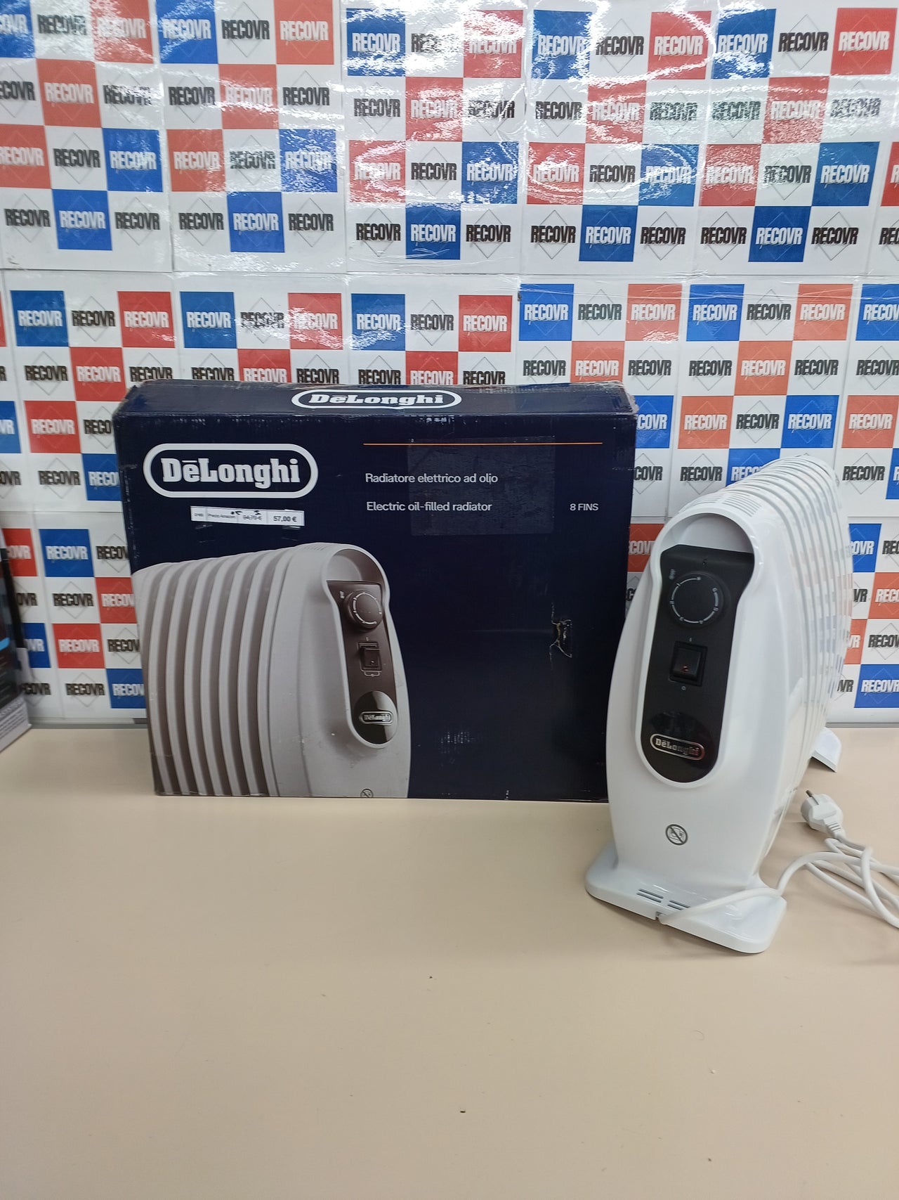 Radiador aceite De’Longhi 800W Eco