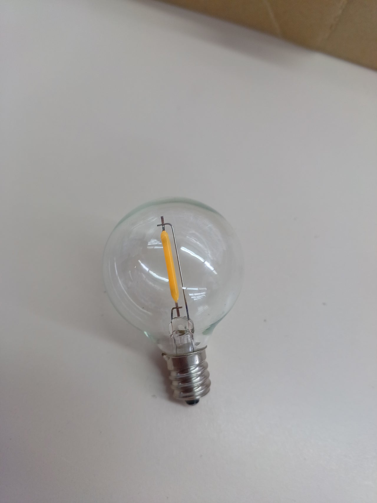 10 Bombillas LED G40 E12 1W – Luz Cálida 2700K IP54