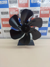 Ventilador chimenea 6 aspas con termómetro - Genérico