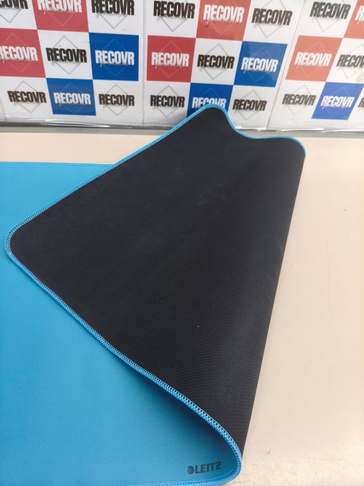 Alfombrilla de escritorio grande, 80 × 40 cm, base antideslizante