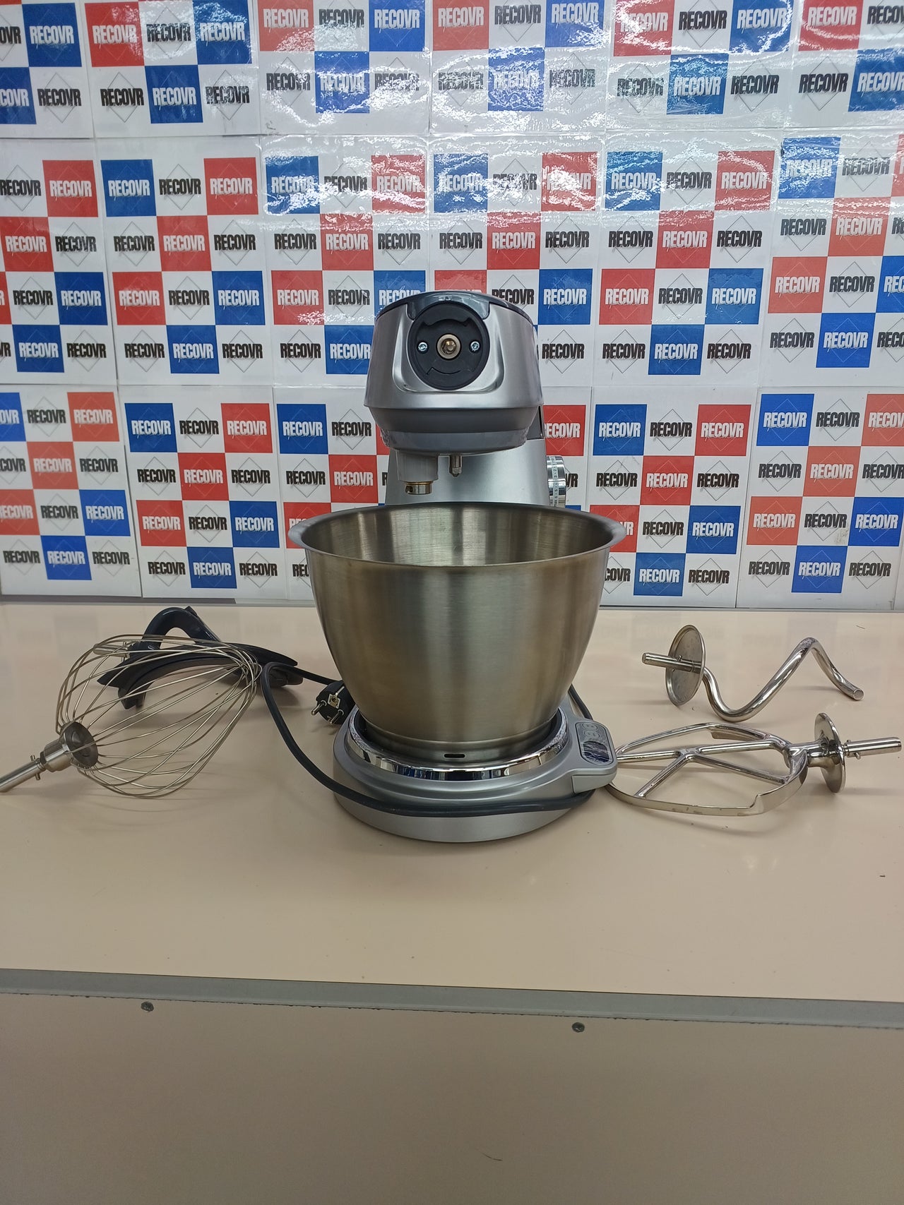 Robot de Cocina con Batidor K Kenwood Titanium Chef Baker XL 6,7L 1500W