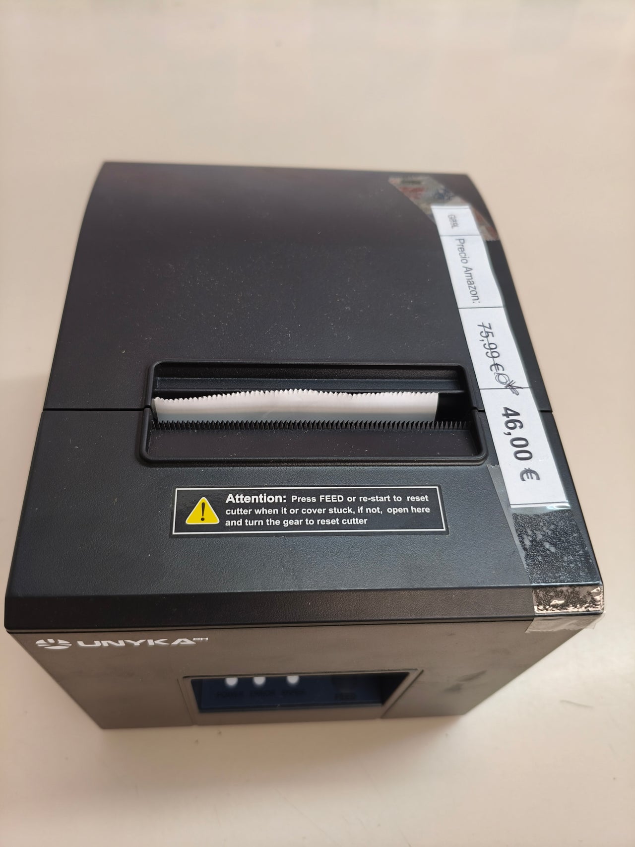 Unykach UK56007, impresora térmica TPV 80 mm, 260 mm/s