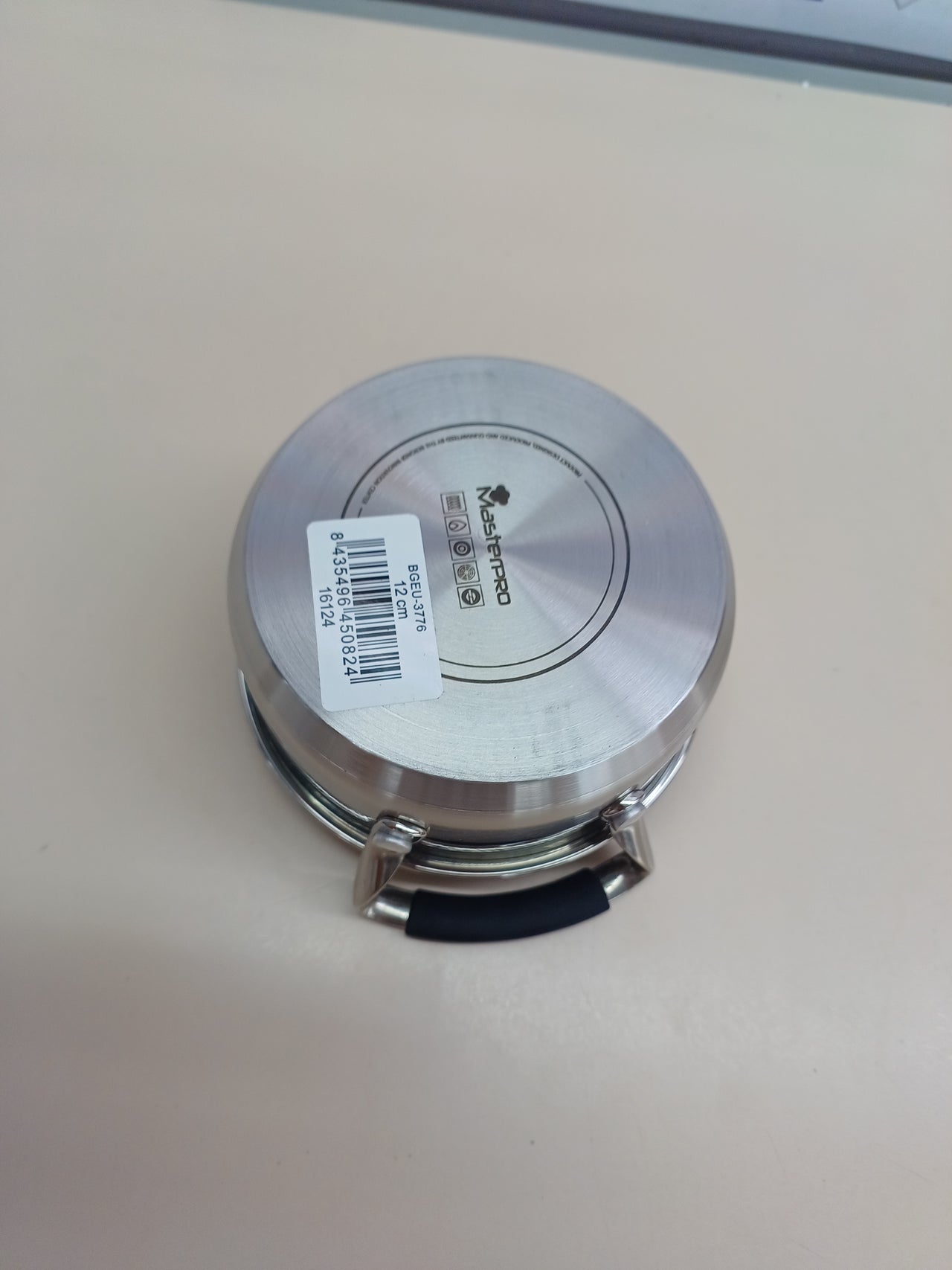 Cacerola 12 cm MasterPRO acero inox todo fuego