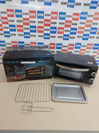 Mini horno eléctrico 10L con temporizador y 230 °C – Cecotec