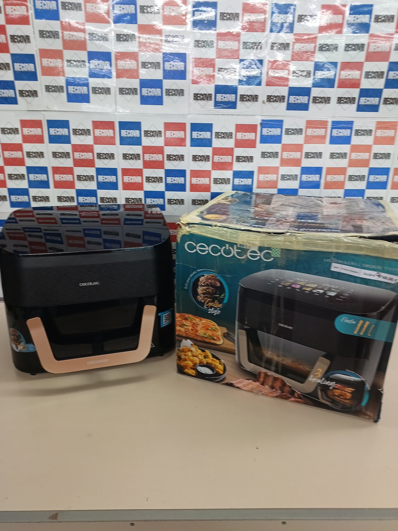 Freidora aire 11 L 2200 W grill – Cecotec
