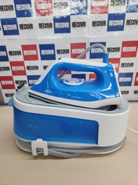 Centro planchado 5.5 bar, 1,5L, Tecnología 3D, 2 minutos máxima temperatura. BRAUN IS1012BL