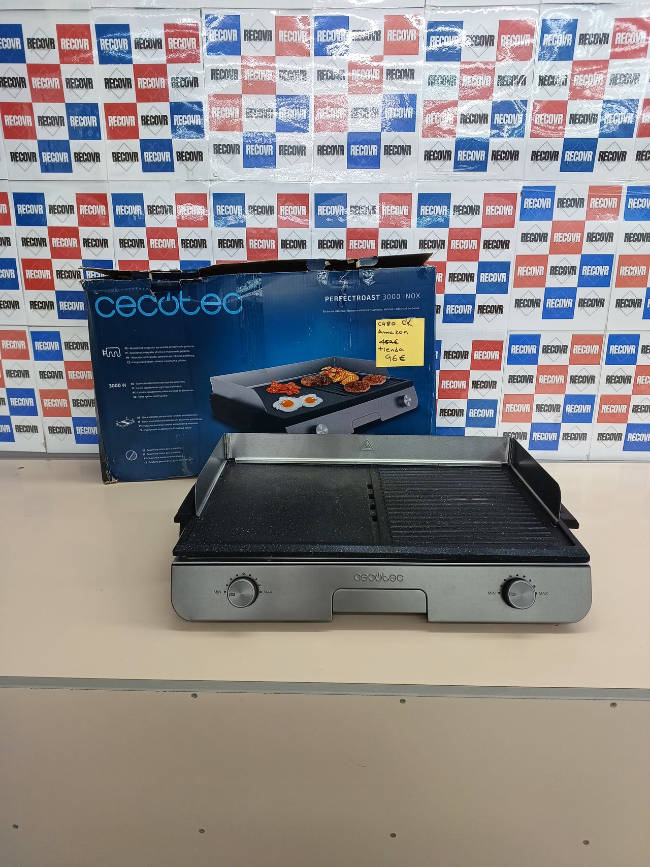 Parrilla Electrica PerfectRoast 3000 W