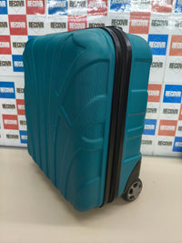 Maleta de cabina underseat Suitline 30 L ABS rígido verde agua con 2 ruedas