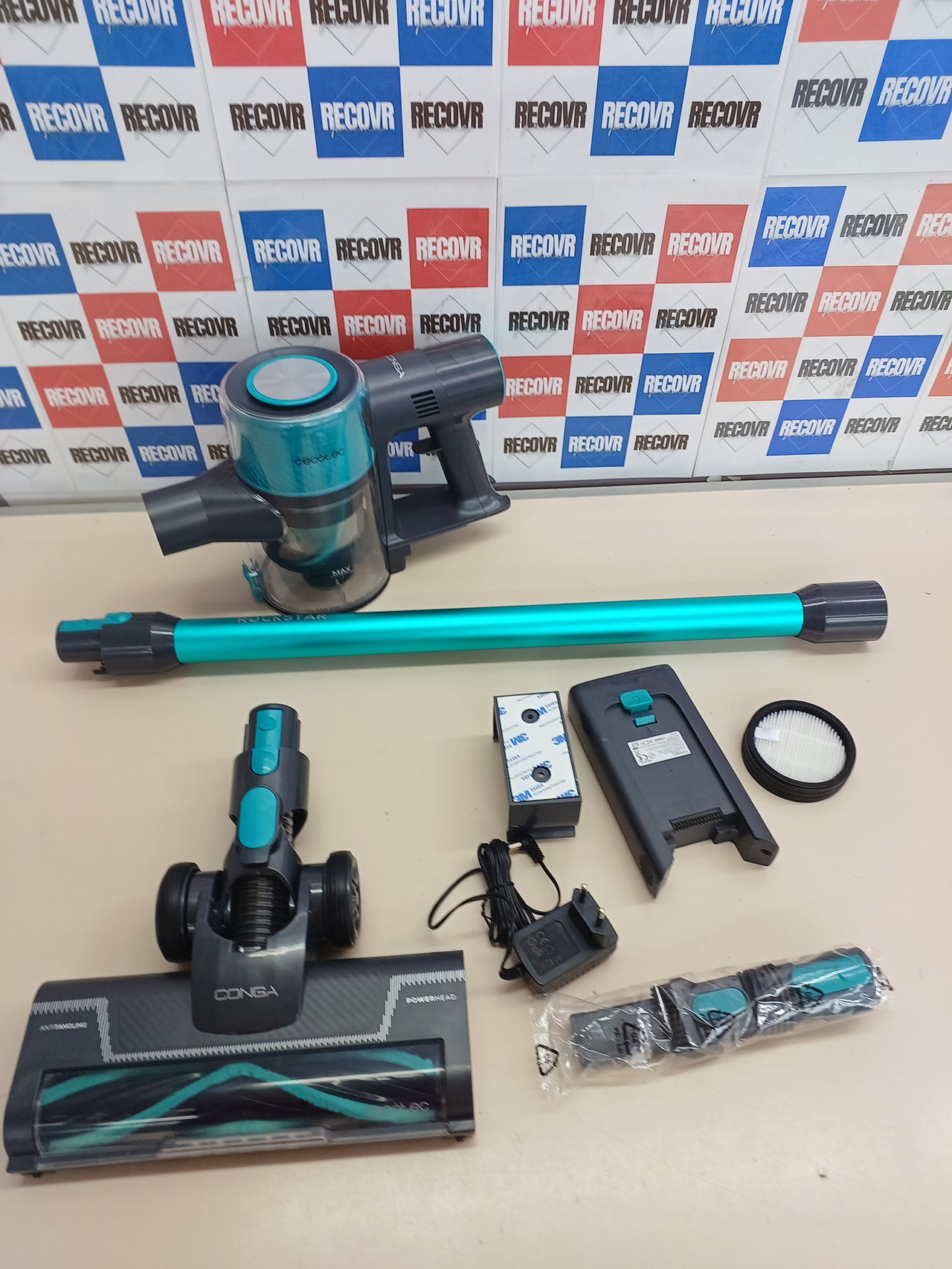 Aspiradora escoba sin cable 20 000 Pa 50 min – Cecotec