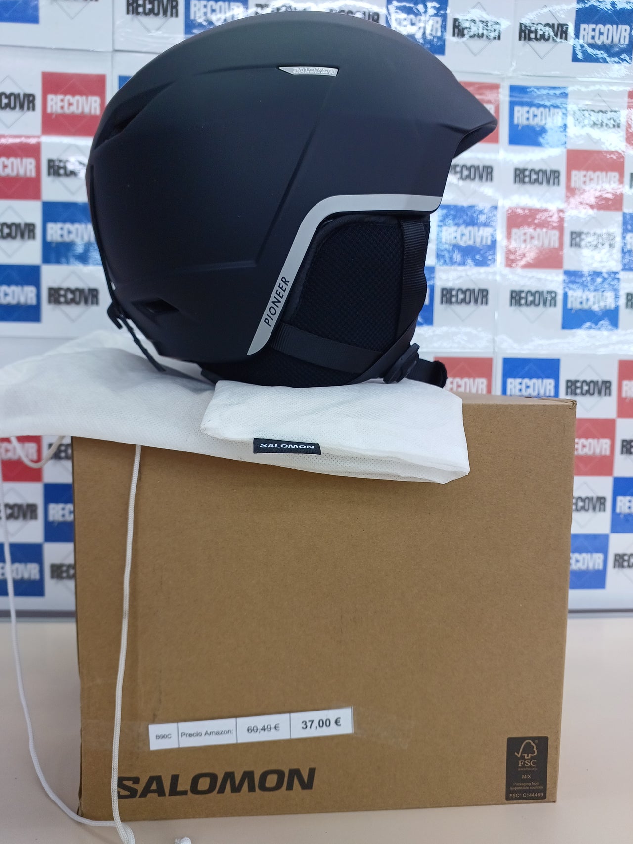 Casco Esquí Talla L para Hombre. Snowboard, Protección y Ligereza.